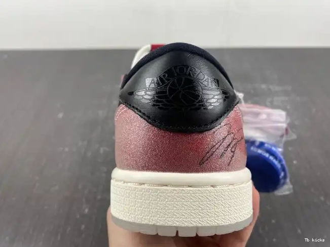 Rep TBK ROOM LOW TROPHY FN0432-017 OG 1 'RED JORDAN AIR BLACK' X 0603
